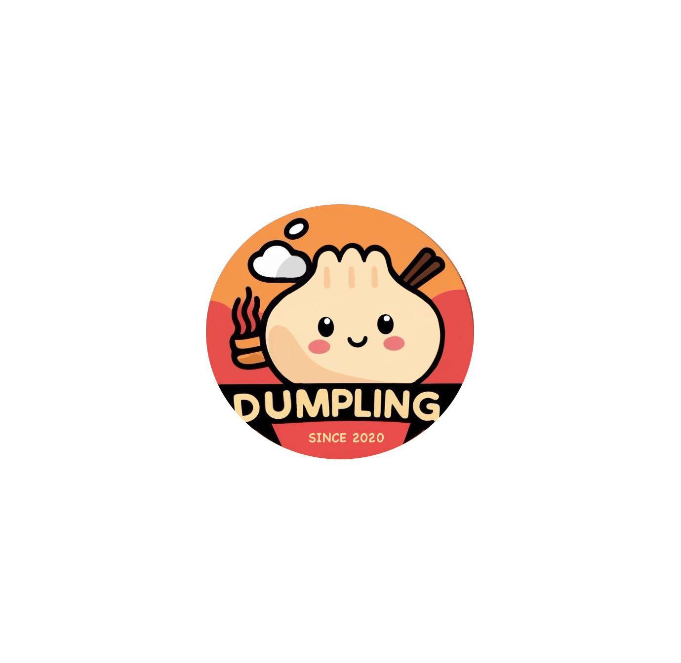 Cute Dumplings Logo